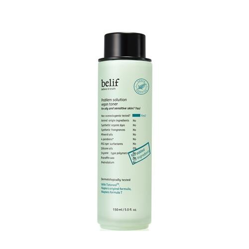 BELIF PROBLEM SOLUTION VEGAN TONER 150ml, 1個