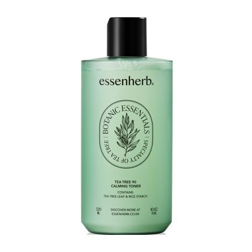 ESSENHERB TEA TREE 90 CALMING TONER 320ml, 1個