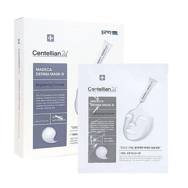 センテリエン24 マデカ ダーママスク 3 ブライトニングフォーミュラ 10枚, 1個