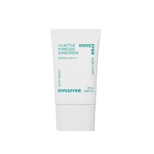 innisfree (イニスフリー) UV アクティブ ポーレス サン スクリーナー 50ml (SPF50+), 1個