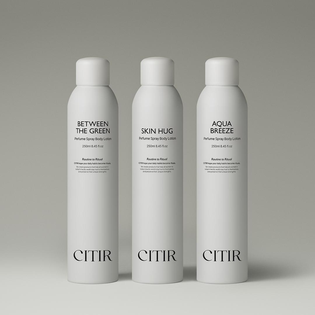 CITIEL (시티르) ウッディ パフューム スプレーミスト ボディローション デイリーボディミルク 250ml