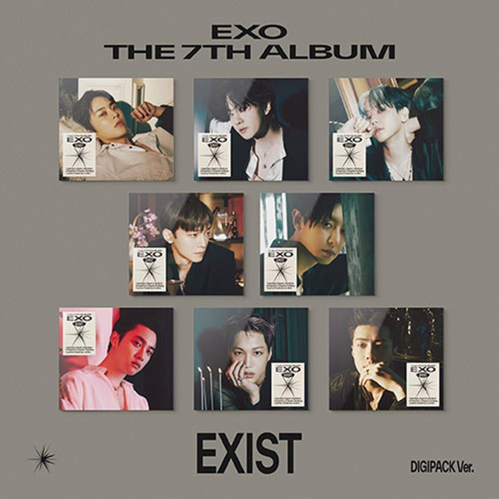 (バージョン/ポスター選択) EXO 7thアルバム EXIST ディジパック