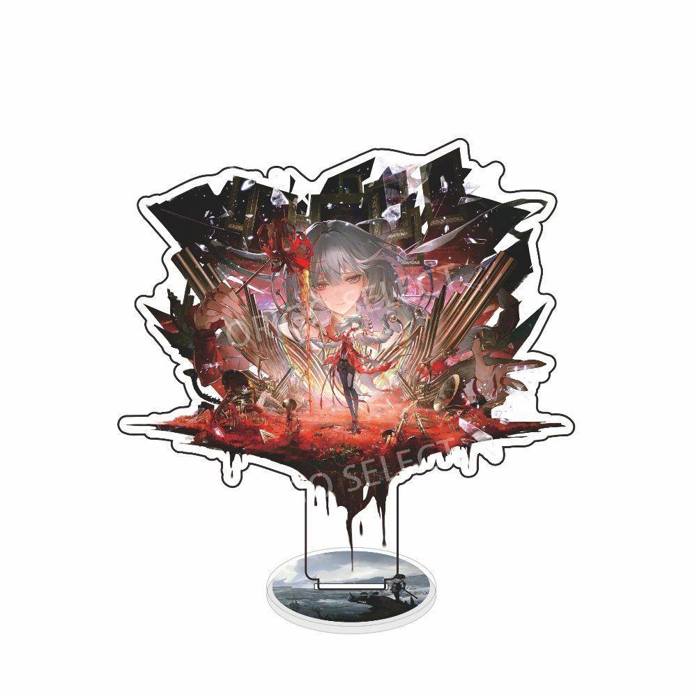 鳴潮 ゼンブーウォーティングウェーブ アクリルスタンド カルブリーナ カルシウム 金喜 ゲームグッズ 57x15 cm