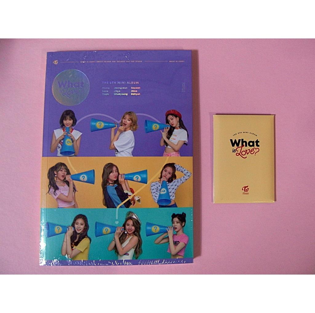 (アルバム+予約特典ポカセット) TWICE - Mini 5th Album WHAT IS LOVE B Ver.