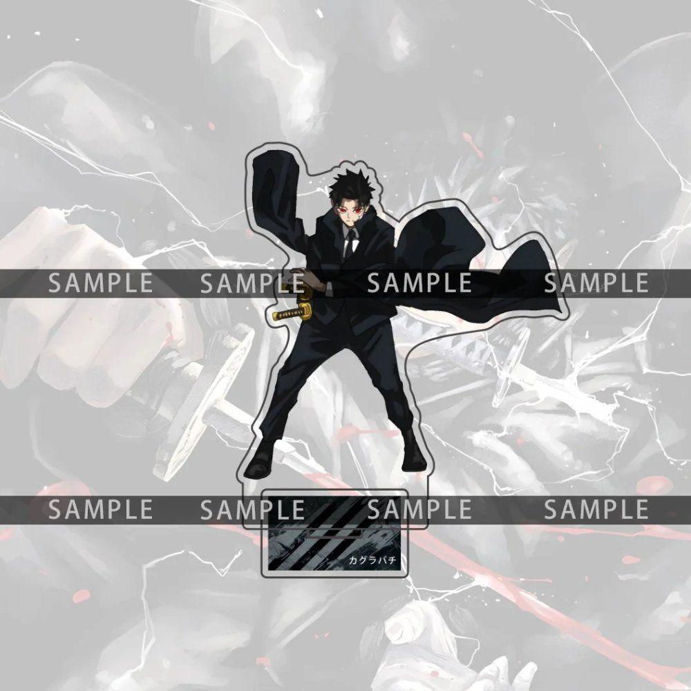 カグラバチグッズ カグラバチ ロクヒラチヒロ サザナミハクリ ハクリ アクリルスタンド フィギュア グッズ 9 15cm