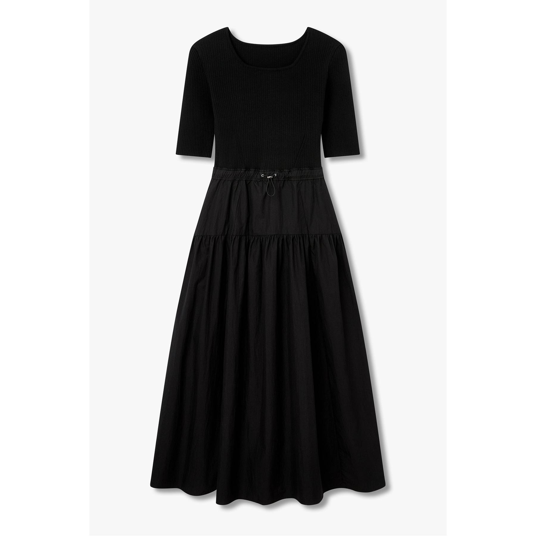 VIVS 원피스 니트 우븐 믹스 7126237508