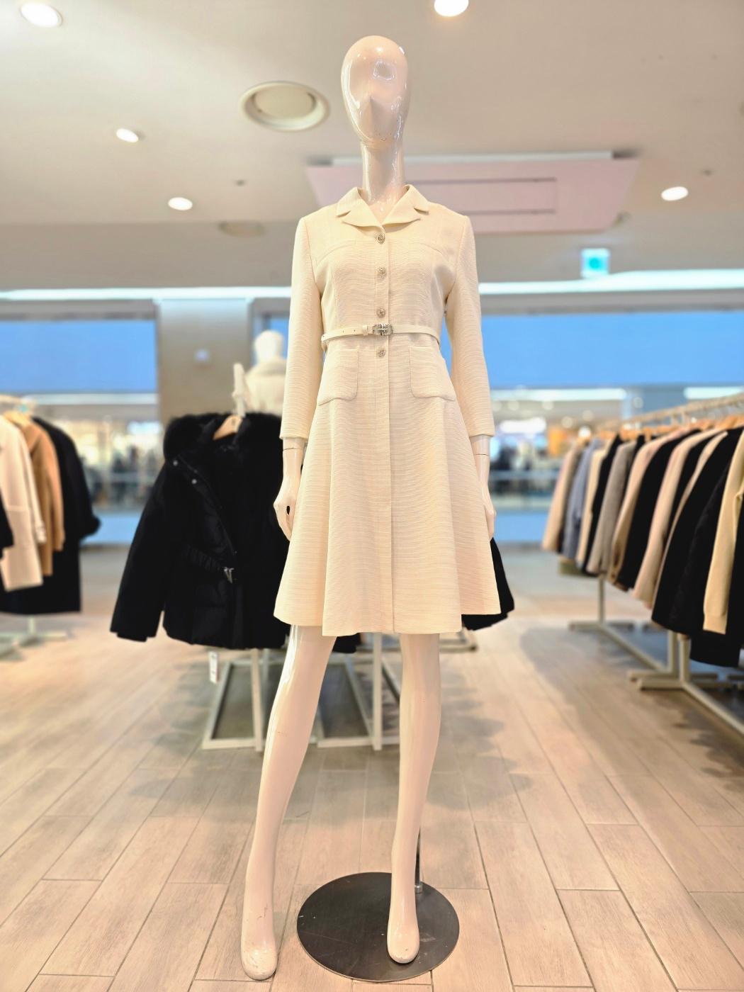 SOUP 벨티드 플레어 원피스 SB3OPM6