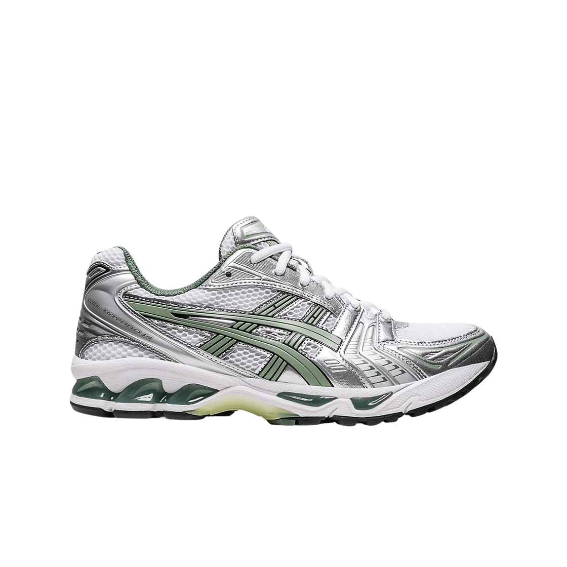 アシックス ゲルカヤノ 14 1201A019 107 (ホワイト & スレートグレー)