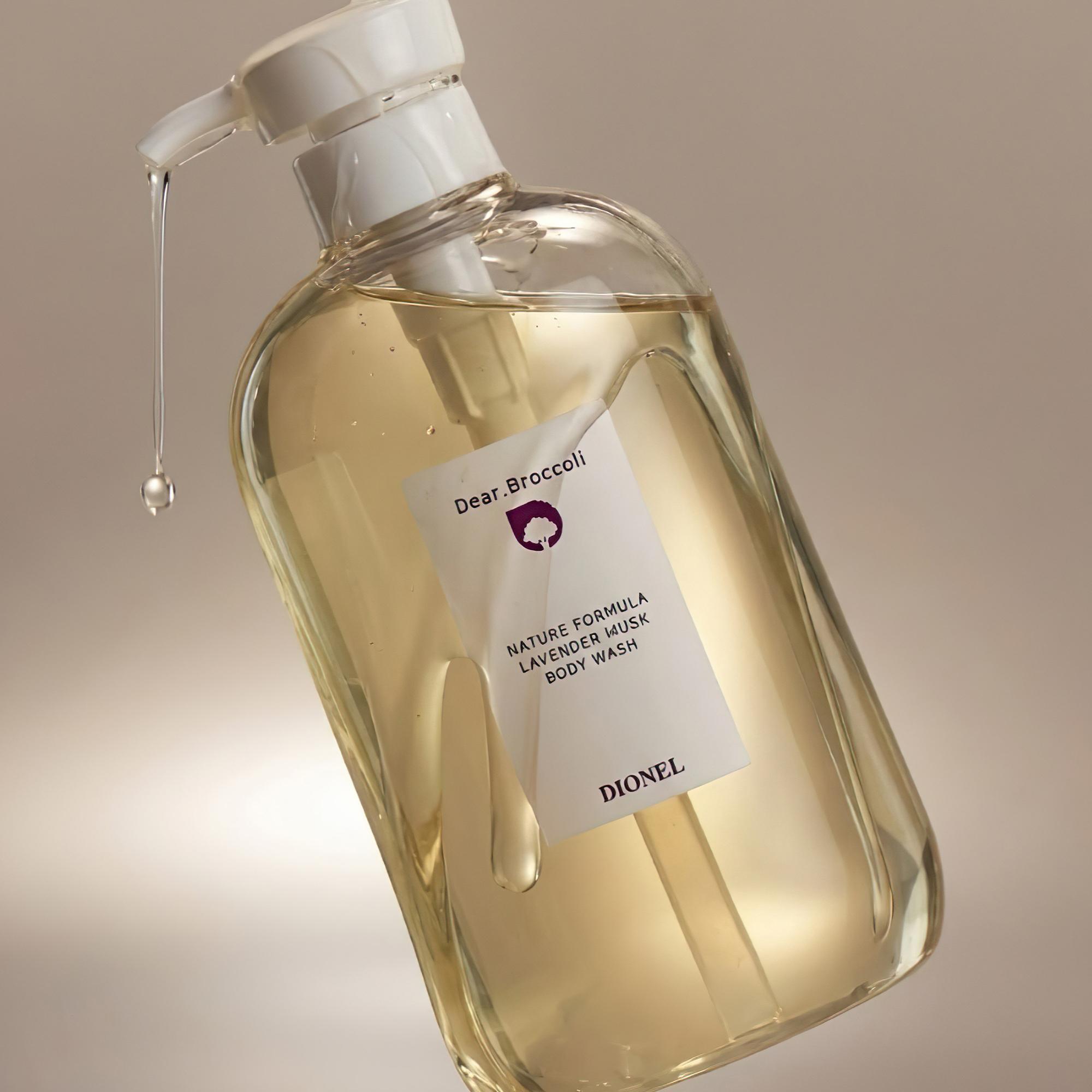 DIONEL 高保湿 ボディウォッシュ ノネラル 老人臭除去 男性用 体臭 背中ニキビ シャンプー クレンザー ラベンダー 1L