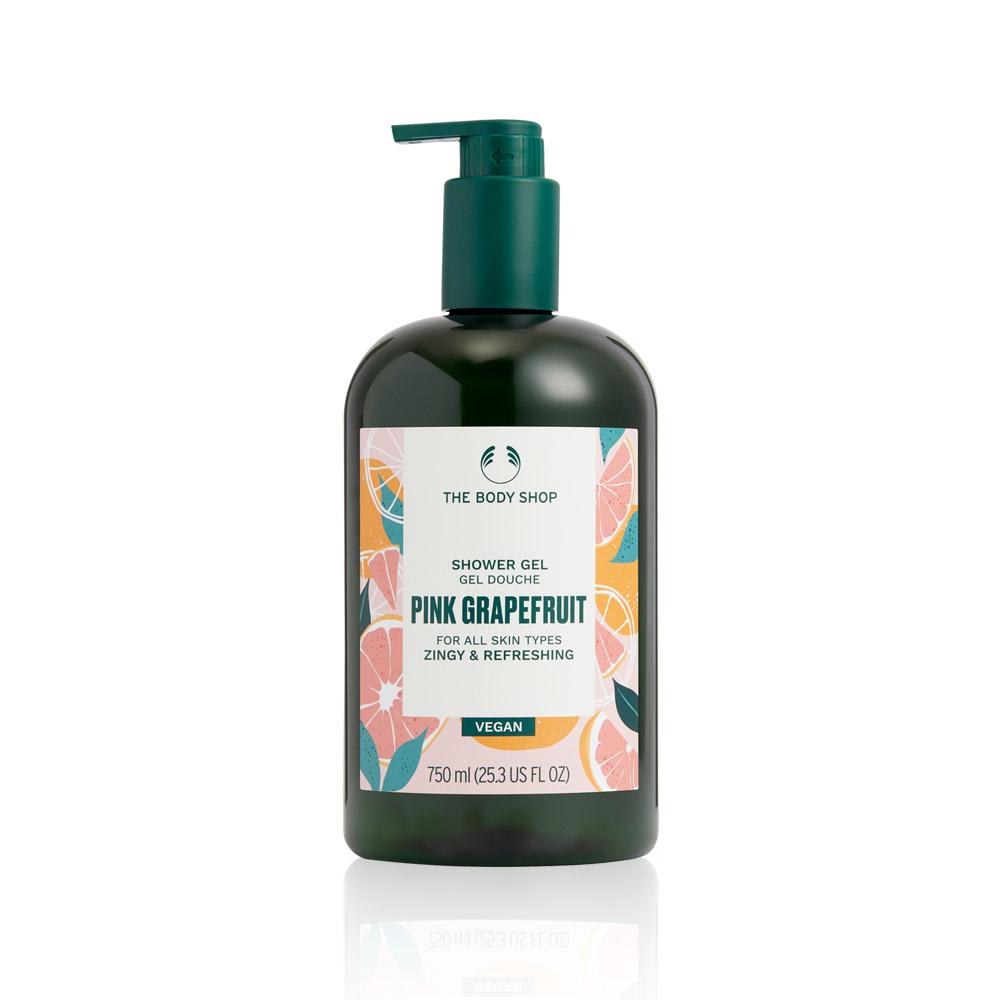 ザボディショップ ピンクグレープフルーツ シャワージェル グレープフルーツの香り, 750ml, 1個