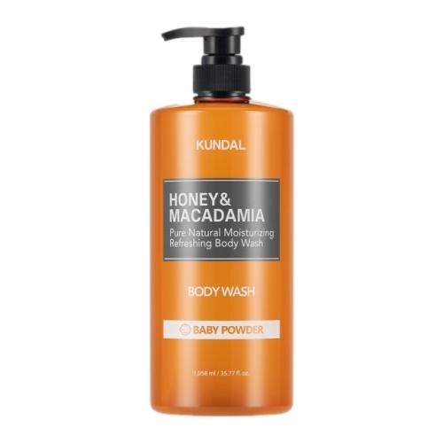 KUNDAL ハニー＆マカダミア ピュア ボディウォッシュ ベビーパウダーの香り 1.058L 2個