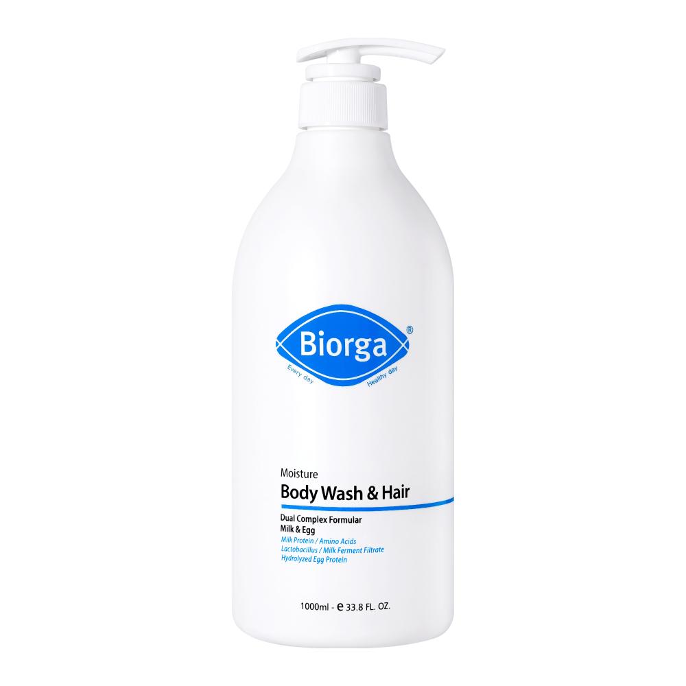 BIODERMA モイスチャー ボディウォッシュ&ヘア スクワラン