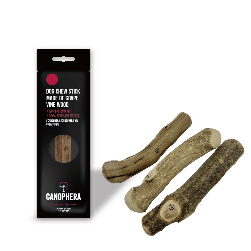 카노페헤라 犬用ウッドスティック ブドウの木 歯固めチューイングトイ XS
