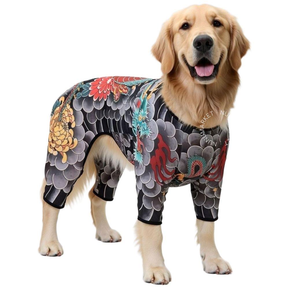 2月順次出荷 ヌヌマーケット ペタトゥー タトゥー 錯視 犬服 プリント 犬用