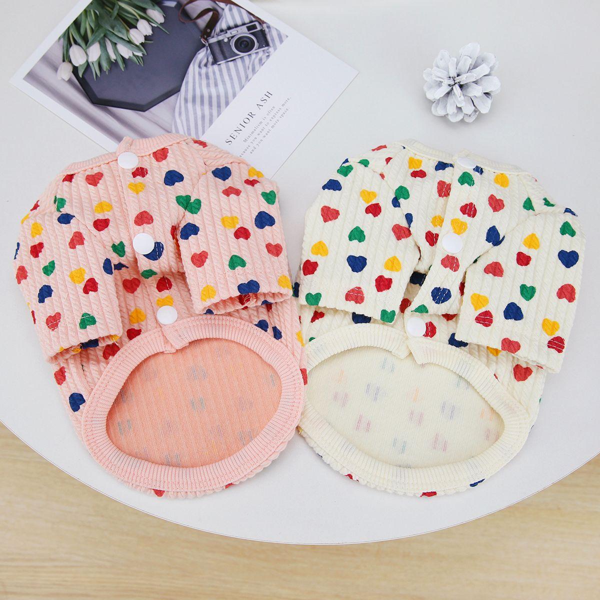 犬服 犬服 スモールハート カーディガン