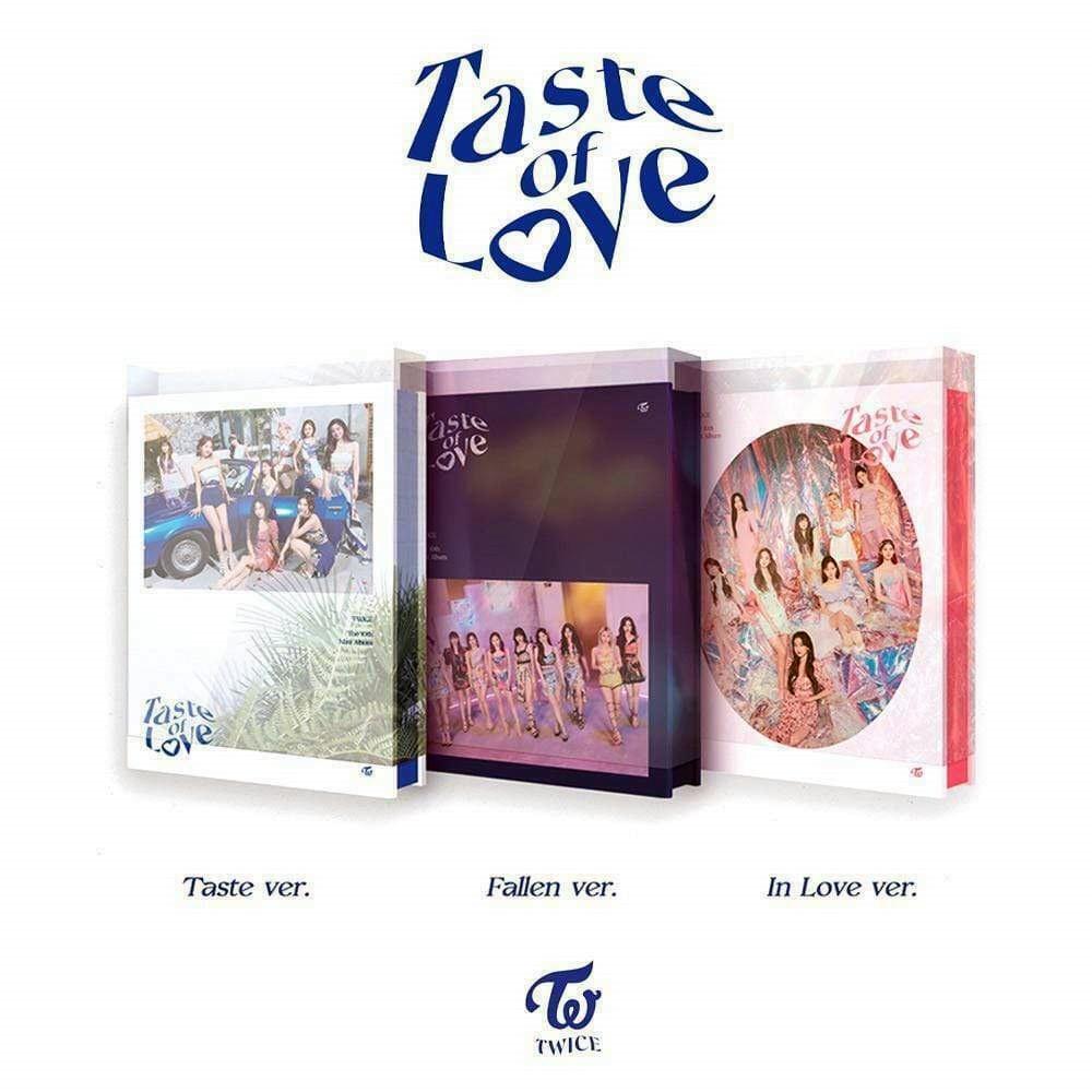 (セット-アルバム3種) TWICE - Taste of Love