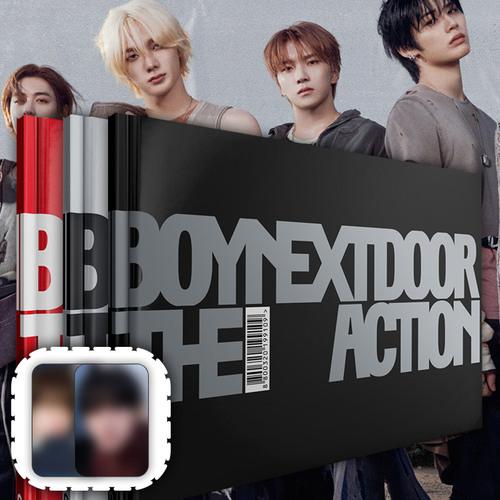 BOYNEXTDOOR アルバム+特典6枚 THE ACTION 더액션 BOYNEXTDOOR 曲 ハリウッド フォトブック3種セット