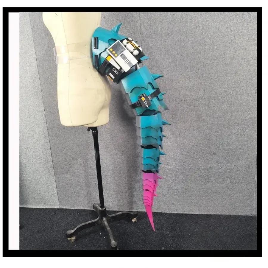 アークナイツ エンドフィールド イボン 尻尾 テール コスプレ モデル 装備 実物 小道具