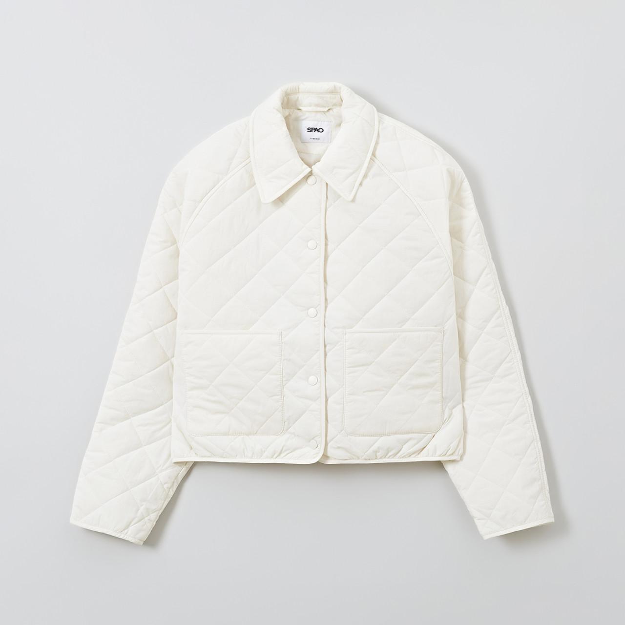 SPAO レディース カラー 軽量 キルティングジャケット SPJAE12G01