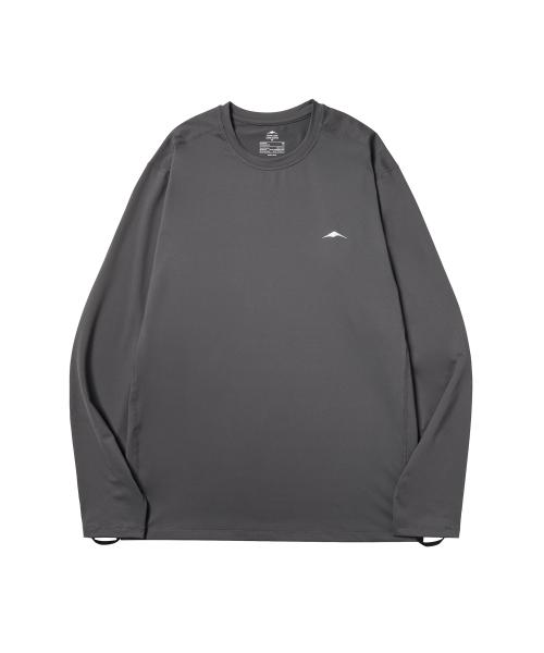 [GOYO WEAR] アスキン ロゴ ロング スリーブ (グレー) GW2RWBG1LT301GY
