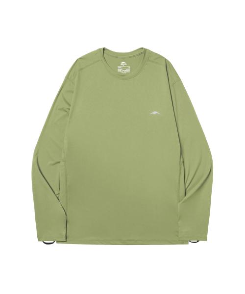 [GOYO WEAR] アスキン ロゴ ロング スリーブ (ライム) GW2RWBG1LT301LI