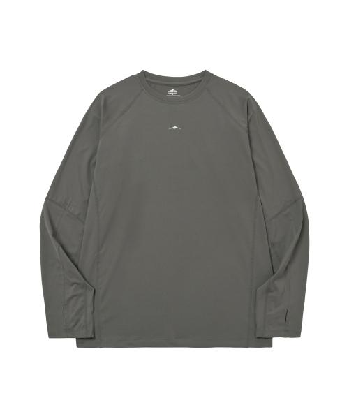 [GOYO WEAR] ディビジョン アスキン ロング スリーブ (カーキグレー) GW2RWBG1LT303KG