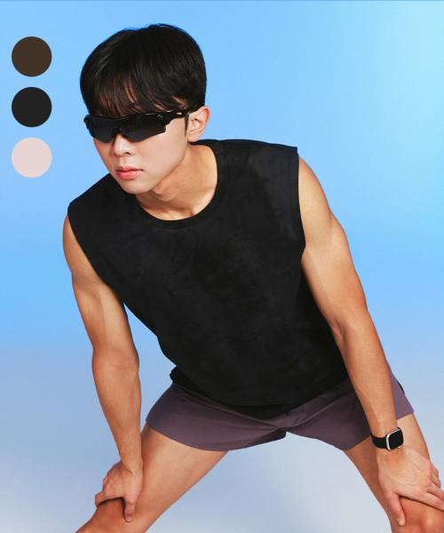 [MUSINSA STANDARD SPORTS] クイックドライ ダイイング スリーブレス (3color) M61001ATN33