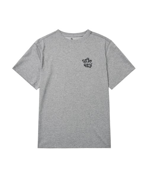 [고요웨어] カモ CP Tシャツ (メランジグレー) GW2RWBG1LT310MG