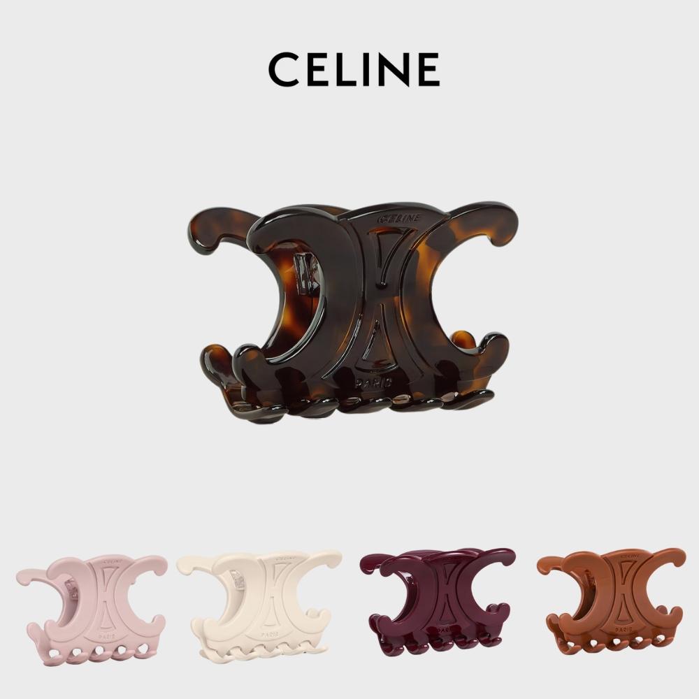 [国内百貨店] CELINE（セリーヌ） プッシュピン ヘア クリップ ラージ アセテート レディース ヘアアクセサリー 46Y856