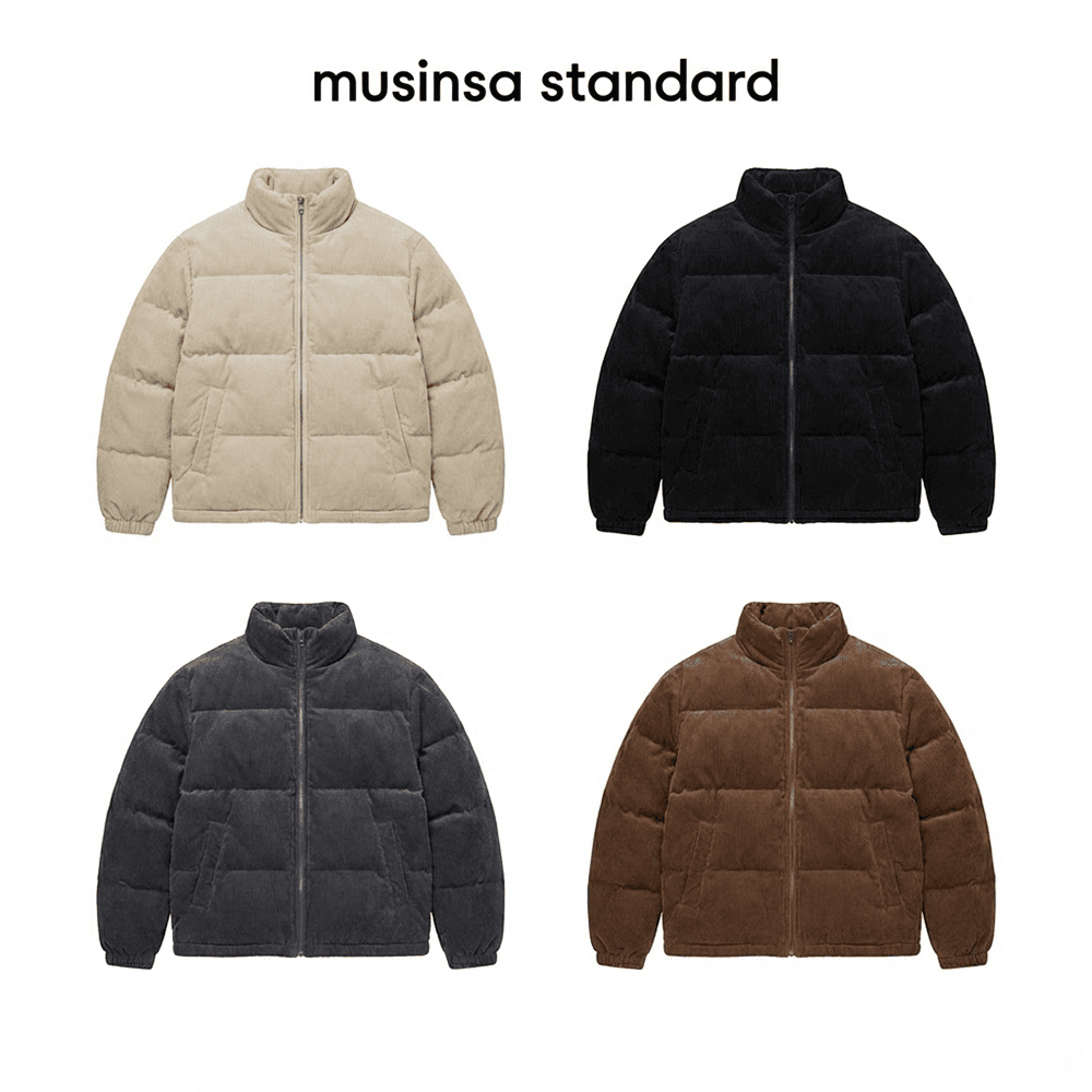 [当日発送] MUDENDA（ムテンダ） 軽量パディング デイリー プーパ ショート ダウンジャケット