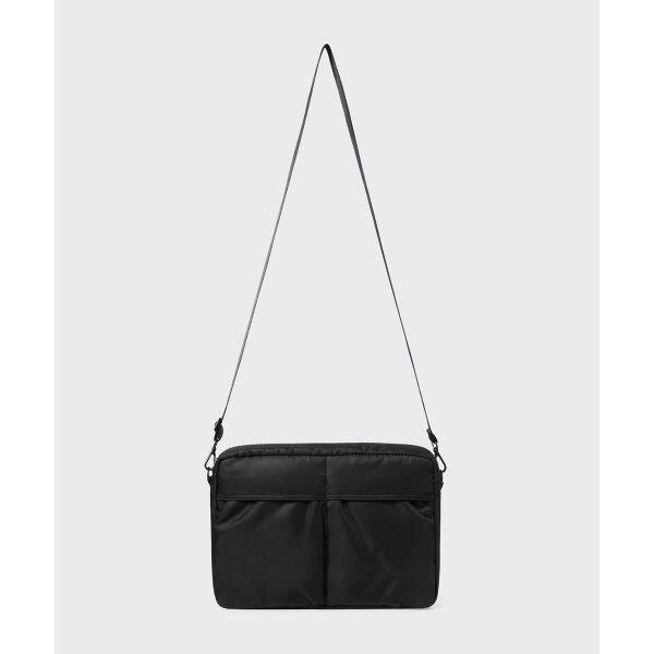 MUSINSA STANDARD AVR デュアルポケット タブレット クロスバッグ BLACK