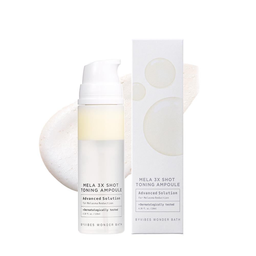 WONDERBATH Mela 3X Shot Toning Ampoule 130ml, 1個