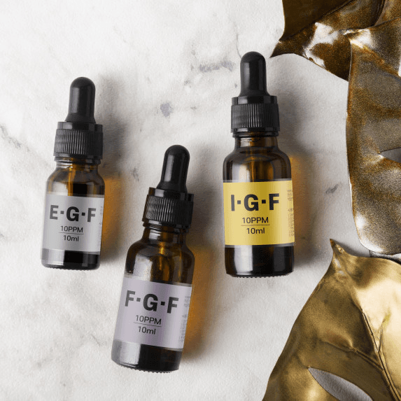 EGF+FGF+IGF 보르피린 10ppm 리포좀 세더마사 원액 미간 앰플 이마 10ml