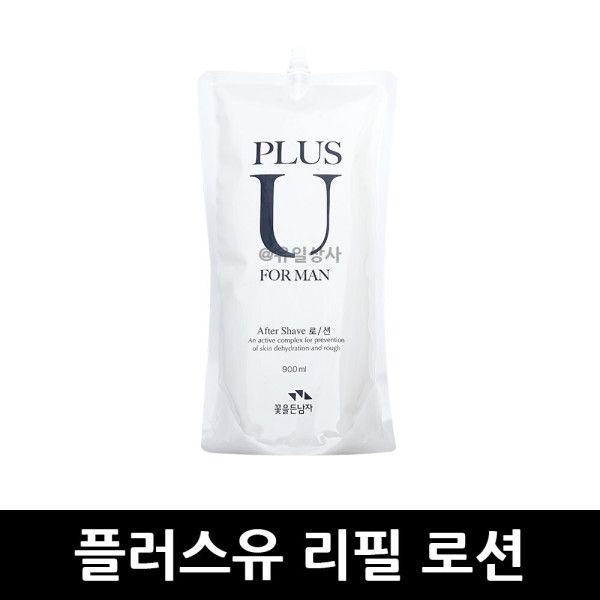 꽃을든남자 플러스유 포맨 로션 리필 900ml, 1個