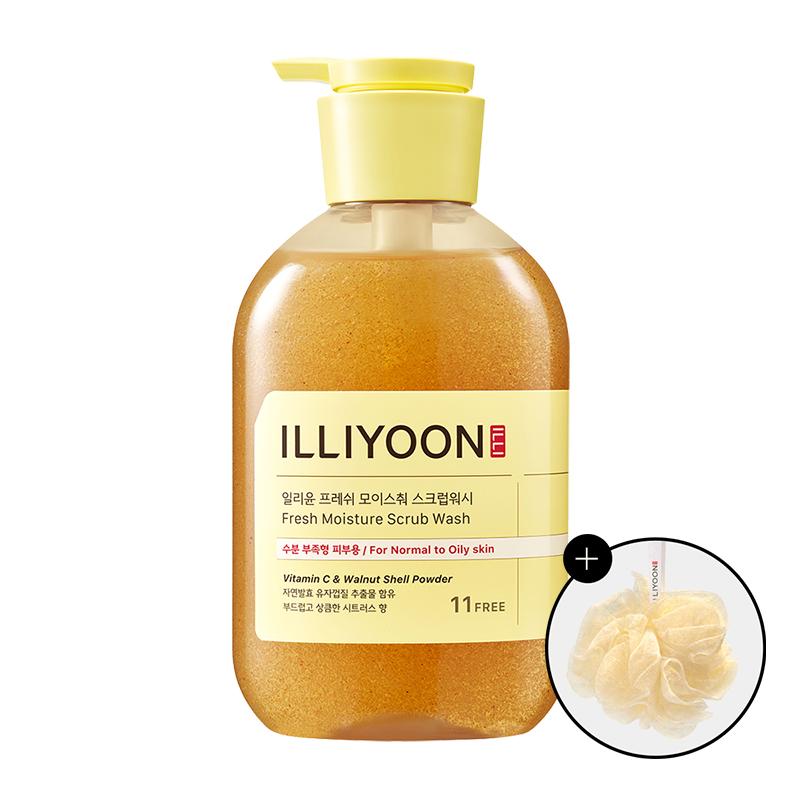 ILLIYOON 大容量フレッシュモイスチャー スクラブウォッシュ 625ml
