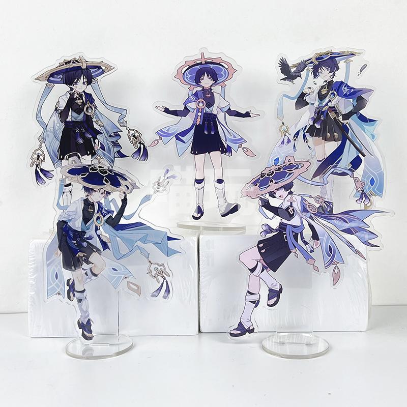 放浪者スカラマシュ 原神 アクリルフィギュア 小型ミニスタンド 看板