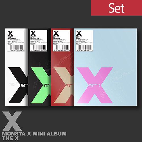 セット MONSTA X - MINI 13集 THE X 4種セット