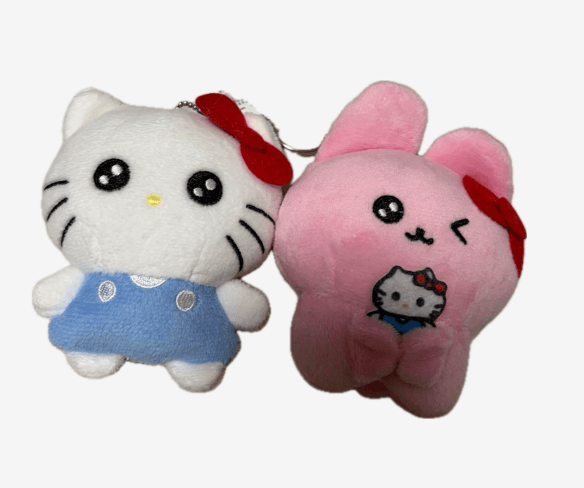 최고심 サンリオ 日本コラボ キティ ぬいぐるみ キーホルダー