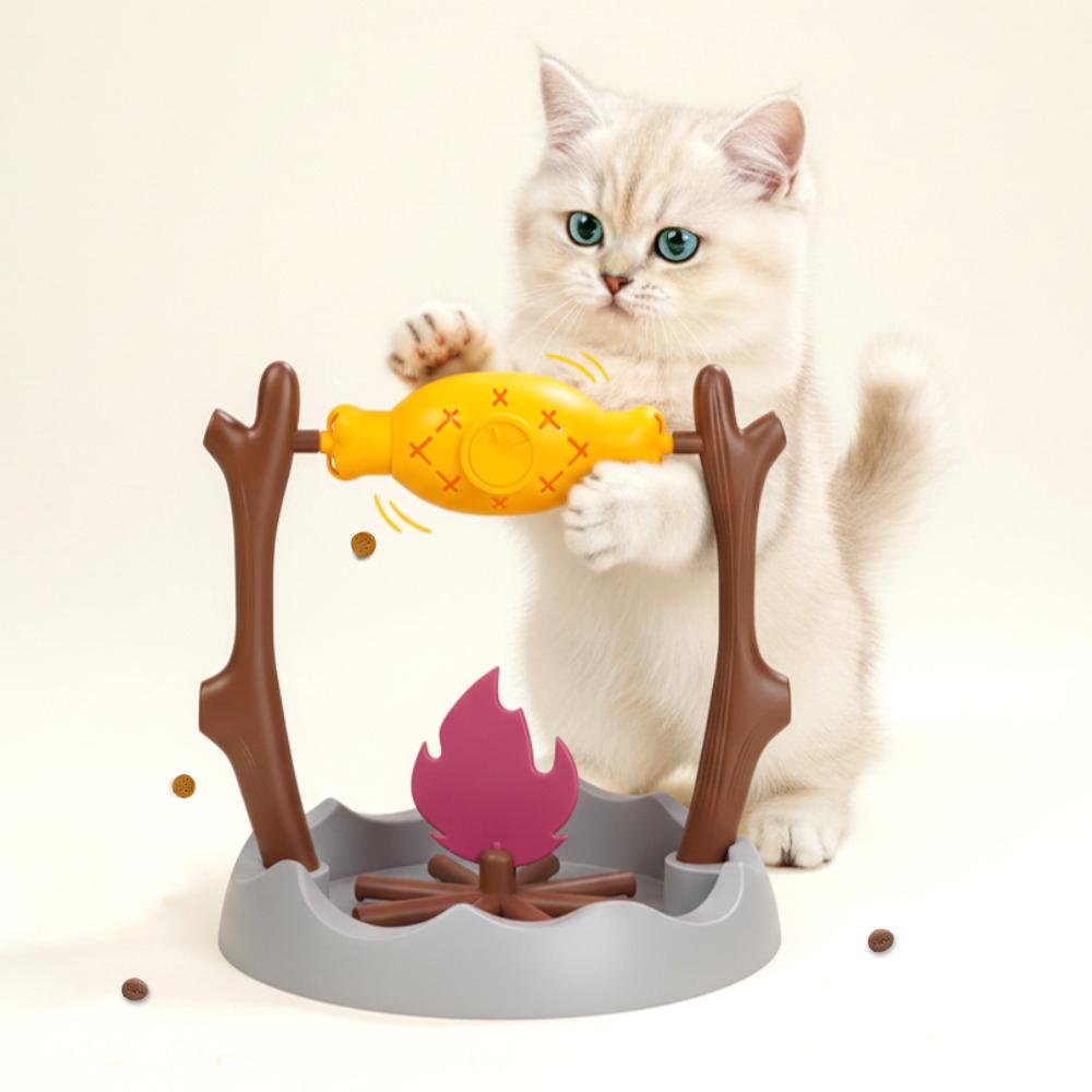 猫おやつおもちゃ 猫ノーズワーク 焼き魚 焚き火