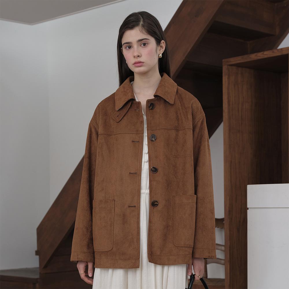 JUICY JUDY スエード オーバーフィットジャケット JZJK724A