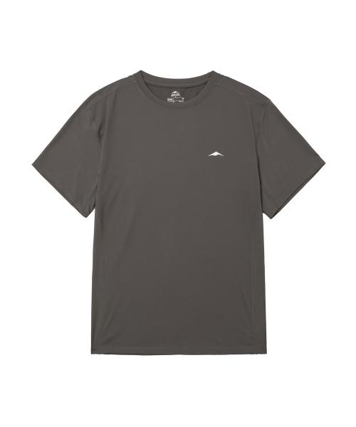 [GOYOUWEAR] ASKIN ロゴ ショートスリーブ (ブラウン グレー) GW2RWBG1LT302BG