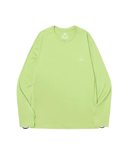 [GOYOUWEAR] ASKIN ロゴ ロングスリーブ (ライト ライム) GW2RWBG1LT301LL