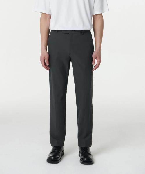 무신사스탠다드 スポーティー スリムフィットスラックス グレー