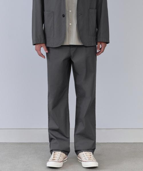 무신사스탠다드 シティ 워커스 テーパード コットンパンツ グレー