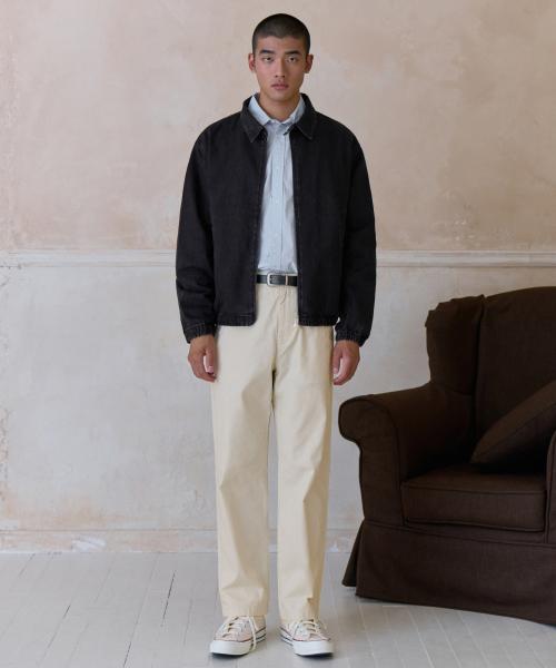 무신사스탠다드 (Musinsa Standard) シティ ウォーカーズ テーパード コットンパンツ クリーム