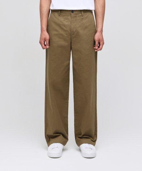 무신사스탠다드 (Musinsa Standard) ワイド チノパンツ ライトブラウン