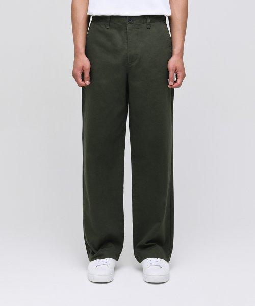 무신사스탠다드 (Musinsa Standard) ワイド チノパンツ カーキ