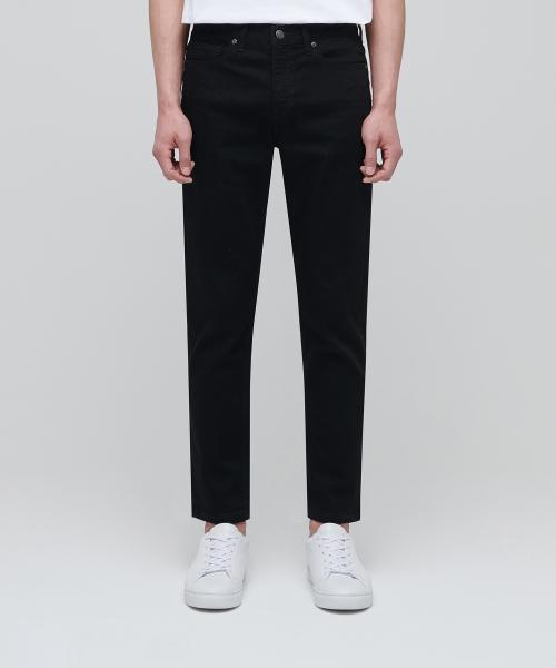 무신사스탠다드 (Musinsa Standard) 쿨탠다드Slim Crop Denim Pants ブラック