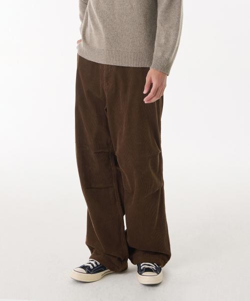 무신사스탠다드 Corduroy Parachute Pants ブラウン