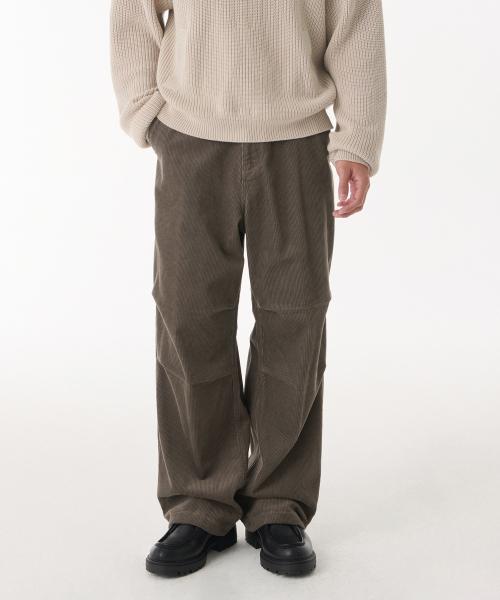 무신사스탠다드 Corduroy Parachute Pants トープベージュ